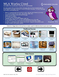 MLA Works Cited Interactive PDF