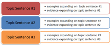 A picture of the body structure in a chart.